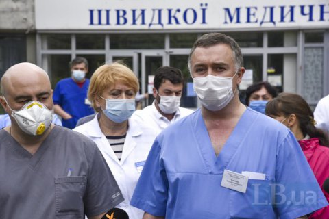 Врачи киевской больницы скорой помощи пожаловались на резкое снижение зарплат