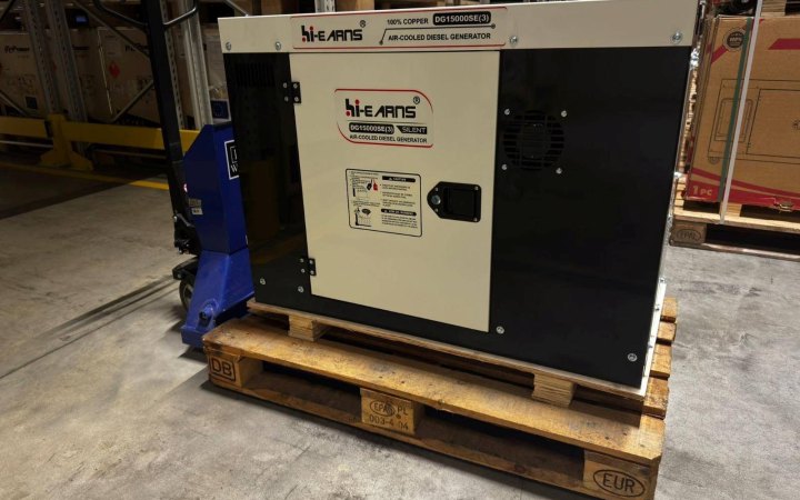 Упродовж тижня в Україну прибудуть майже 450 генераторів від ЄС