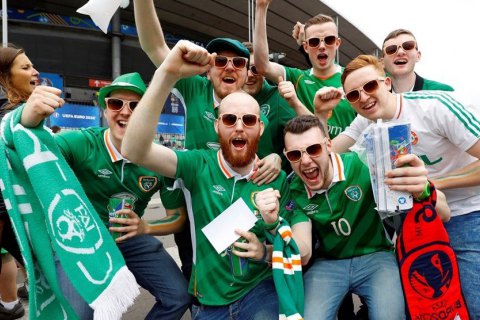 Ірландські вболівальники отримали медаль за зразкову поведінку на Євро-2016