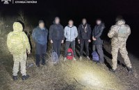 Прикордонники затримали ще 5 втікачів з України