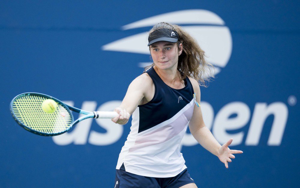 Українська тенісистка Дар'я Снігур 