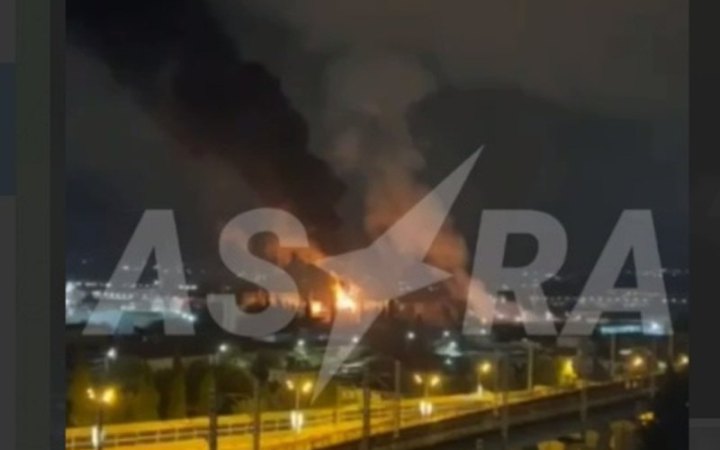 Безпілотники атакували нафтобазу "Роснефть-Кубаньнефтепродукт" в місті Адлер Краснодарського краю РФ