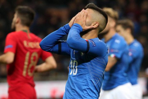 Збірна Італії з футболу вперше в своїй історії не може перемогти в 6 домашніх матчах поспіль