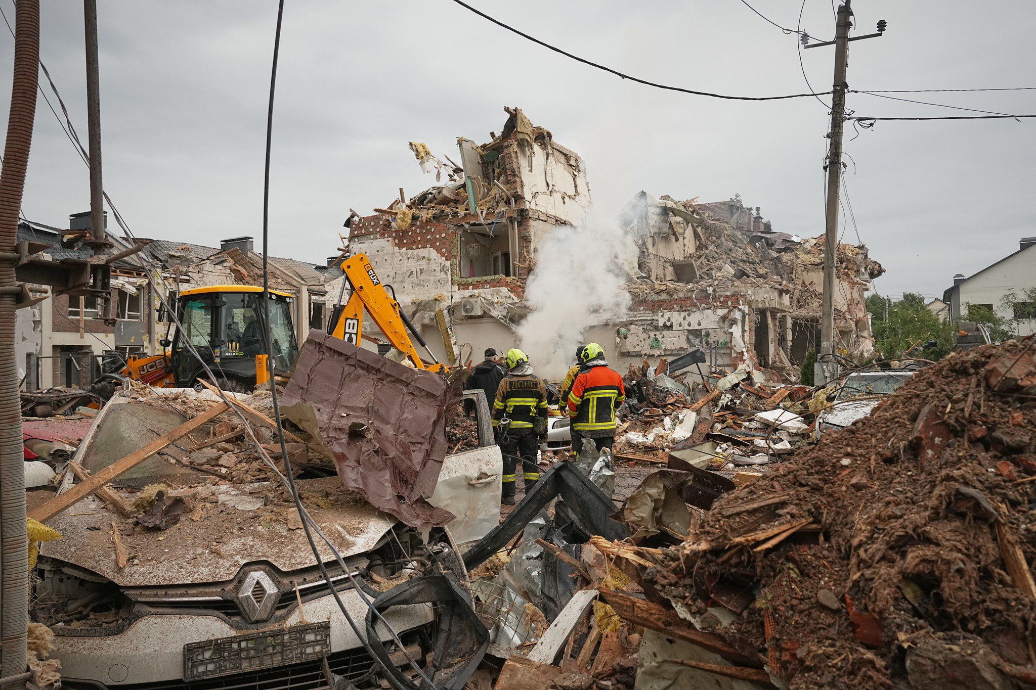 Наслідки атаки РФ на Київщину 28 вересня 2025