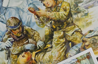 Укрпошта випускає благодійний випуск марок “Героїчні професії. Янголи війни”, присвячений військовим медикам