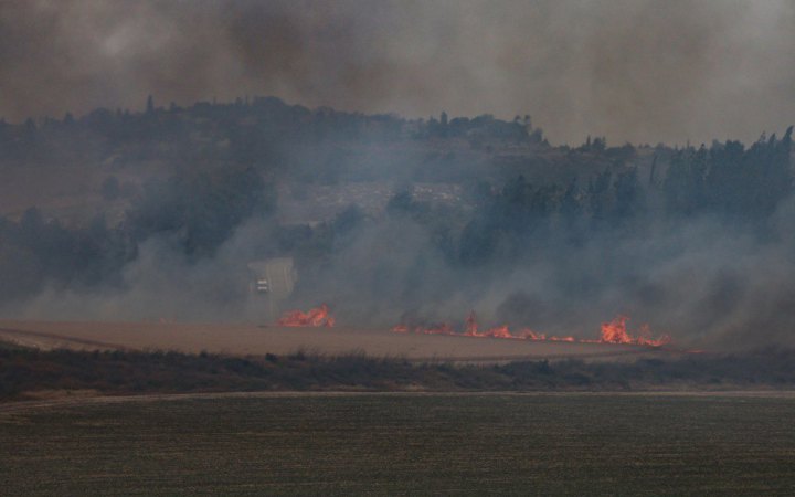 Поблизу Єрусалима головна дорога Ізраїлю закрита через масштабні лісові пожежі