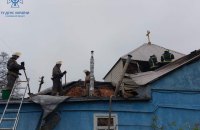 Обстріли росіян зруйнували єдину церкву у Киселівці на Херсонщині