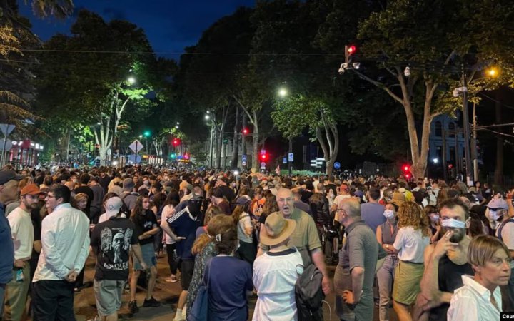 У Тбілісі протестували через вирок учаснику антиурядових акцій
