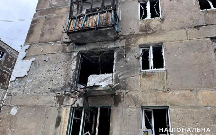 Росіяни зруйнували два багатоквартирних будинки в Авдіївці та відділок поліції в Торецьку