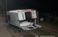 В Ужгороді BMW протаранив "швидку", трьох людей госпіталізовано