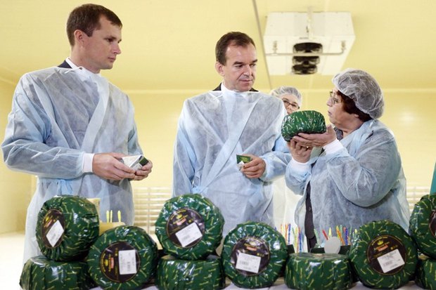 Цех по производству сыров в Каневском районе Краснодарского края 