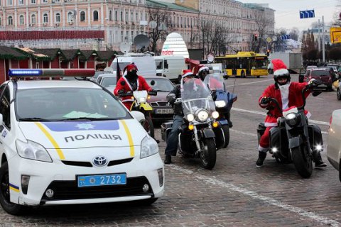 У новорічну ніч в Україні патрулюватимуть 10 тис. поліцейських