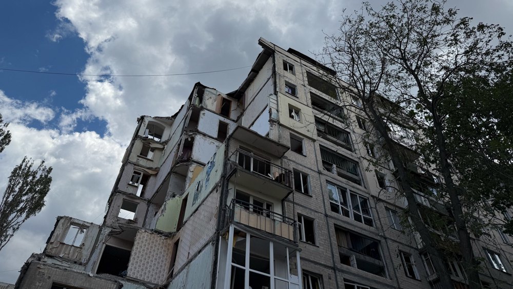 Пошкоджений будинок на Кучера, 2-А