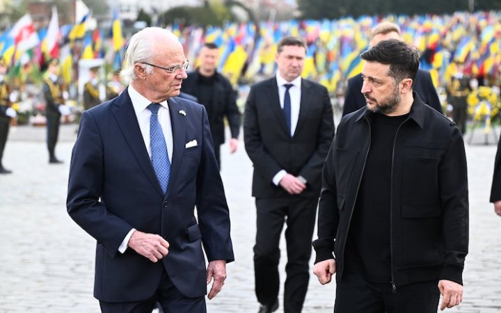 Король Швеції Карл XVI Густав прибув до Львова