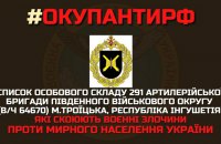 ГУР оприлюднило список російських артилеристів, які скоїли злочини проти України