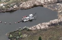 На Черкащині викрили масштабну схему незаконного видобутку піску з Дніпра на 750 млн грн