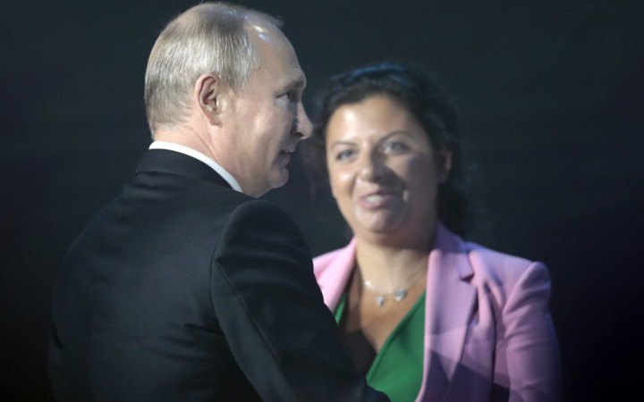 Financial Times внесло пропагандистку Маргариту Симоньян до списку "впливових осіб"