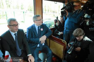 Президент Польщі потрапив у ДТП на ретро-трамваї