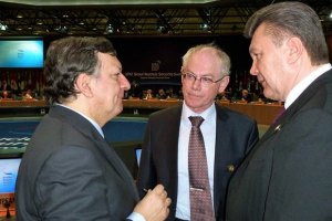 Лидеры ЕС встретили Януковича прохладно