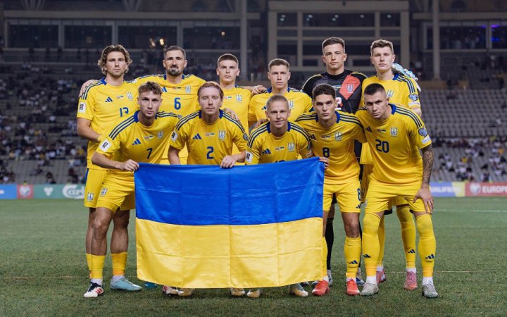 Збірна України посіла 28-ме місце у оновленому рейтингу ФІФА