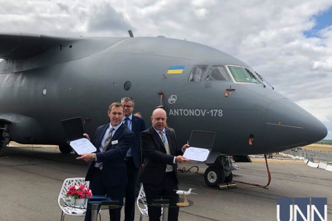 ГП "Антонов" на Фарноборо-2018 подписало договор, позволяющий заменить российские компоненты в самолетах