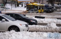 В Киеве зафиксированы 10-бальные дорожные заторы