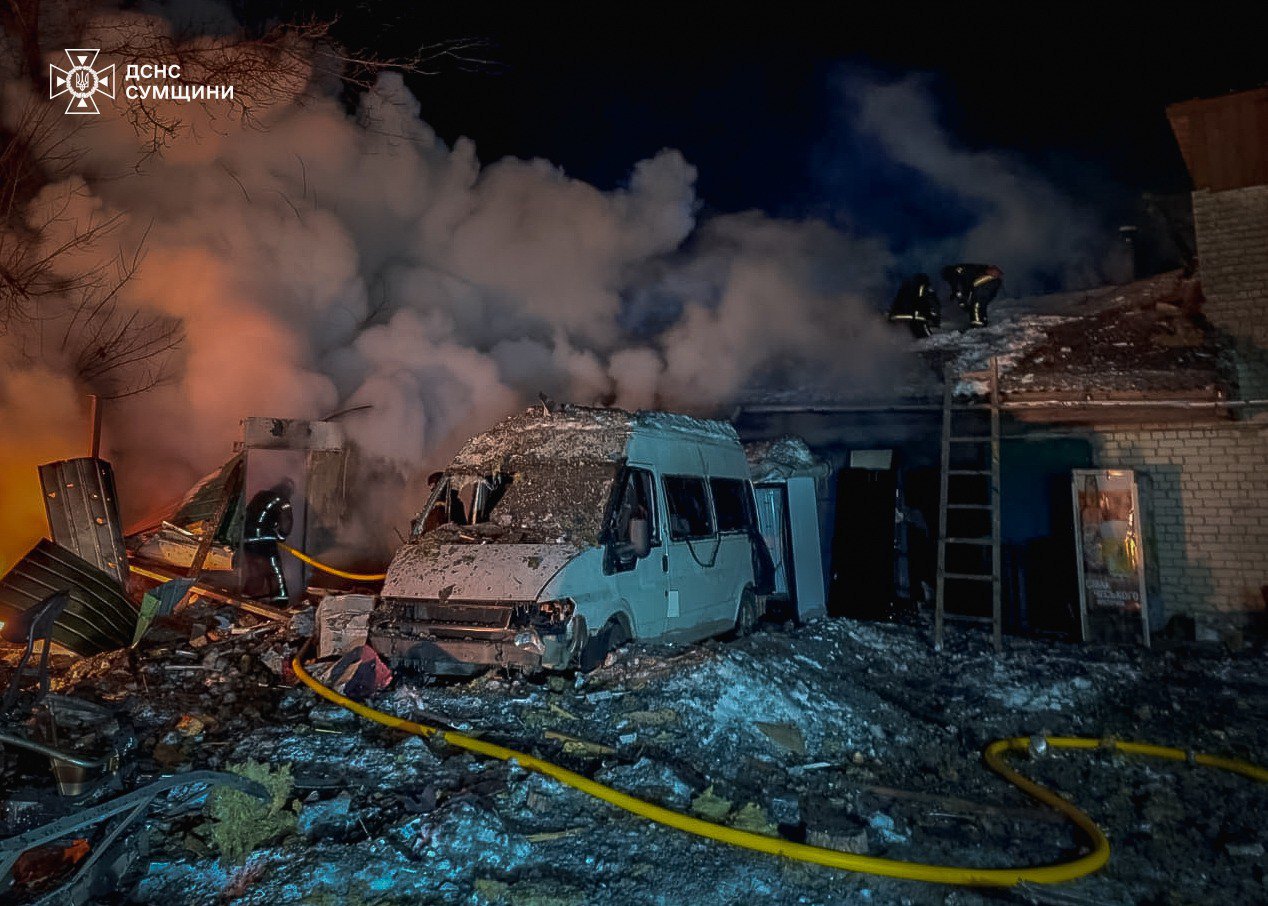 Наслідки російської атаки на Сумщині