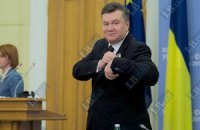 Янукович - журналисту: "Я вам не завидую"