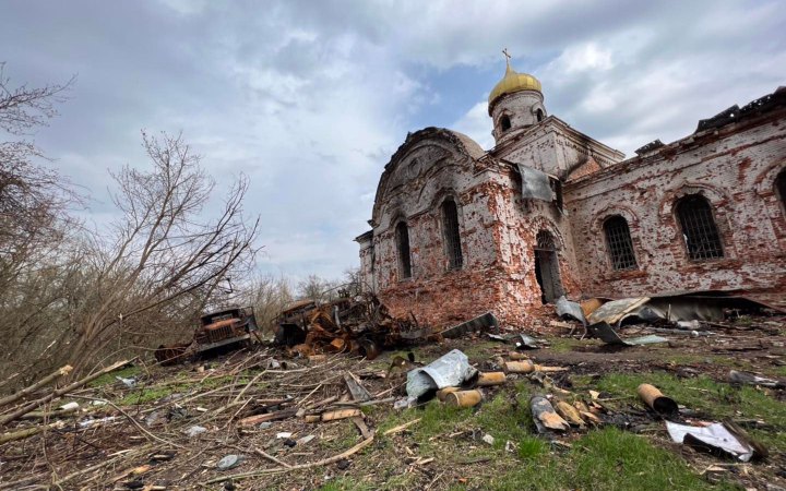 З початку війни Росія зруйнувала в Україні щонайменше 183 релігійні споруди