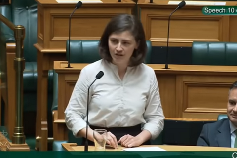 Депутатка з Нової Зеландії під час засідання парламенту відповіла опонентові мемом "Окей, бумер"