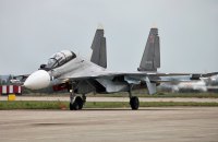 У Росії розбився винищувач Су-30