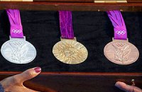 В олімпійських медалях усього 6 грамів золота