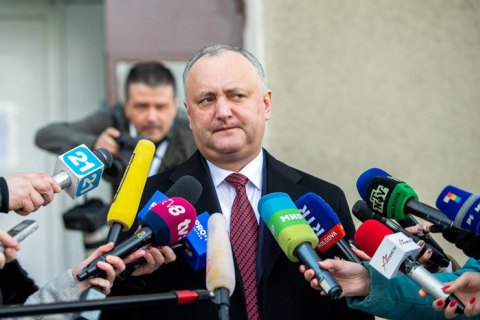Додон хоче оскаржувати результати виборів президента Молдови у суді