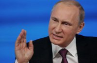 Путин осудил воинственные заявления Турчинова