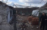 Несколько домов в Авдеевке попали под обстрел из танков