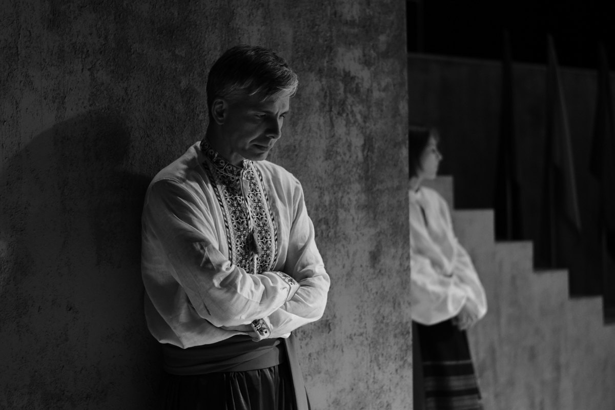 Репетиція вистави «Благальниці»