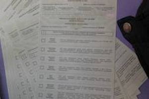 В Сумах нашли избирательные бюллетени из Полтавы