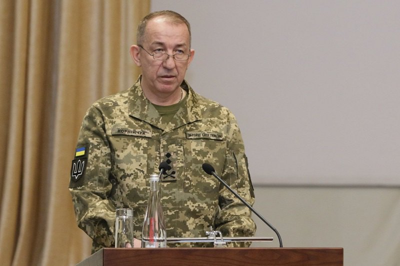 Начальник Генерального штабу Збройних Сил України генерал-лейтенант Сергій Корнійчук