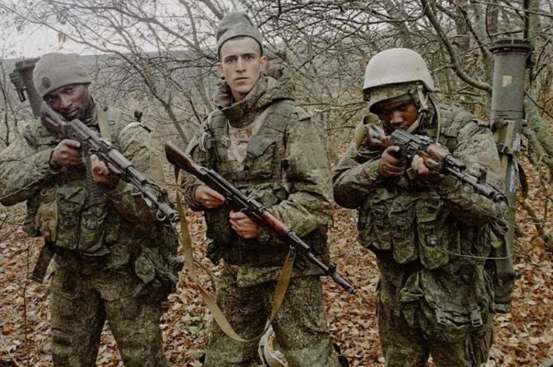 Африканці, що воюють за Росію в Україні