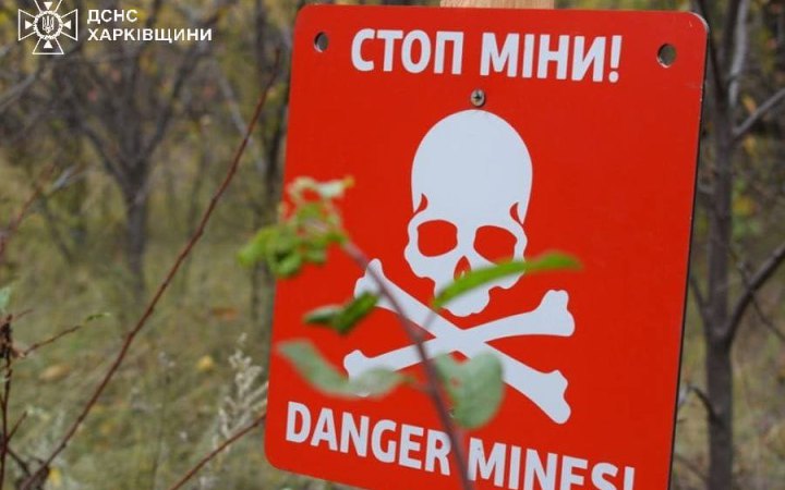 У місті Ізюм на Харківщині чоловік підірвався на протипіхотній міні