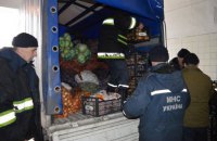Гуманитарную помощь на Донбасс будут доставлять через два пункта пропуска