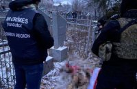 На Харківщині ексгумували тіла батька і доньки, які загинули внаслідок російської агресії 
