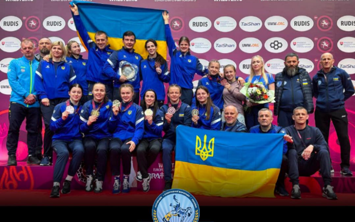 Українська збірна з боротьби виборола ще два “золота” на Чемпіонаті Європи