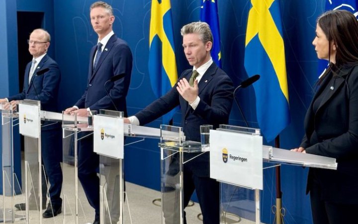 Швеція оголосила свій найбільший пакет допомоги Україні – на $1,6 млрд