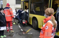 У Києві Червоний Хрест евакуював 40 пацієнтів з Інституту раку