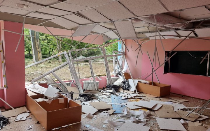 Росіяни знищили в Донецькій області ще одну школу – в Очеретиному