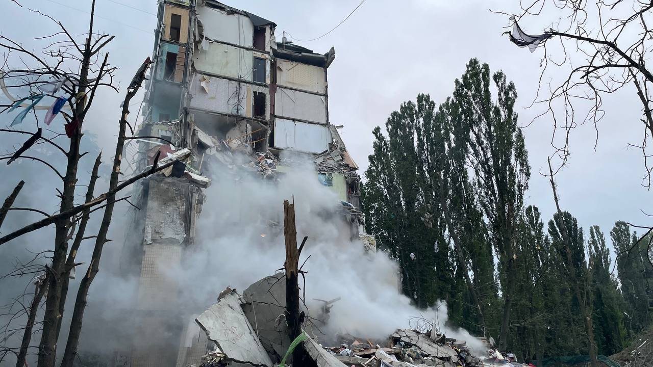 Наслідки російської атаки по Києву 31липня