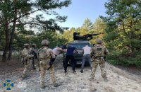 СБУ провела антитеррористические учения у границы с Беларусью 