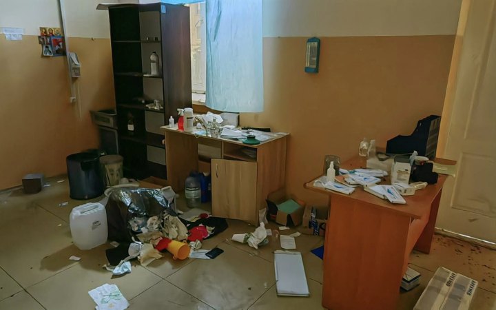 Технічні втрати лікарень Харківської області за час окупації сягають 95%
