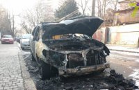 В Одессе сожгли Lexus близкого к нардепу Голубову депутата горсовета